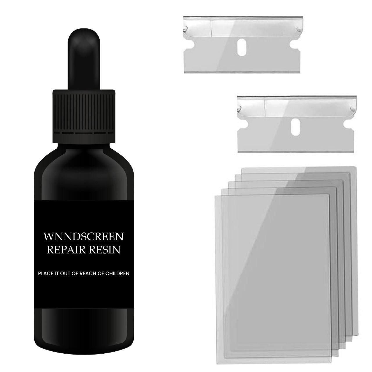 Windshield Repair Resin Kit – Car Glass Crack & Chip Repair Solution (Pack of 1)