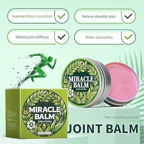 Herbal Miracle Balm for Pain Relief – Natural Soothing Cream for Back, Neck & Joint Care (216gm)