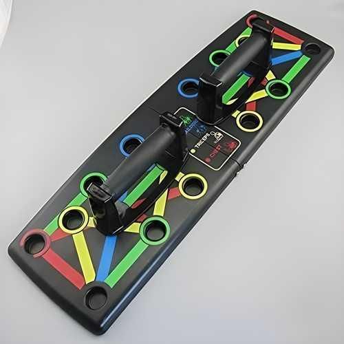 Fitbeast 2.0 Push Up Board – Portable Home Gym Pushup Training System with Strong Grip Handles