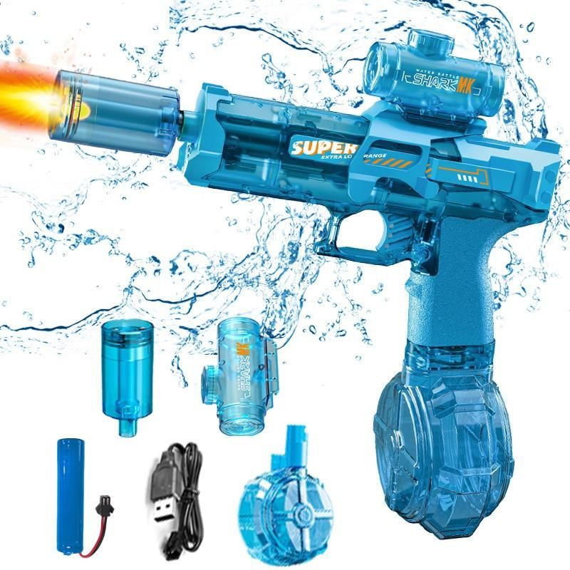 Fire Light Electric Water Gun with LED Effects (Pack of 1)