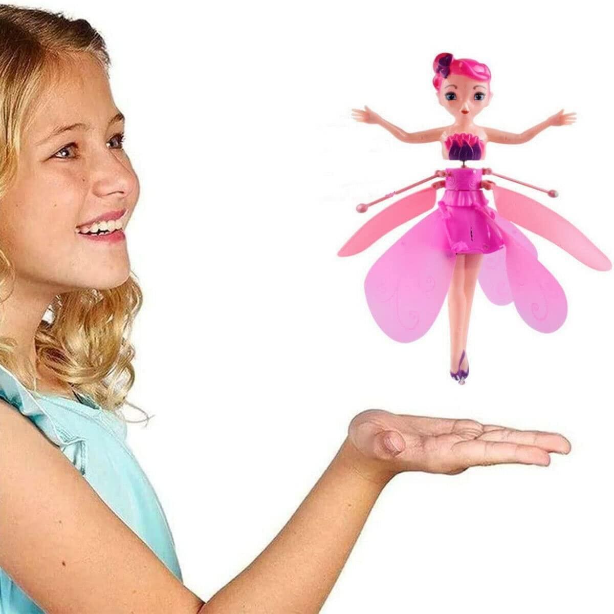 Magic Flying Fairy Princess Doll – Hand Sensor Hover Toy for Kids (Pack of 1)