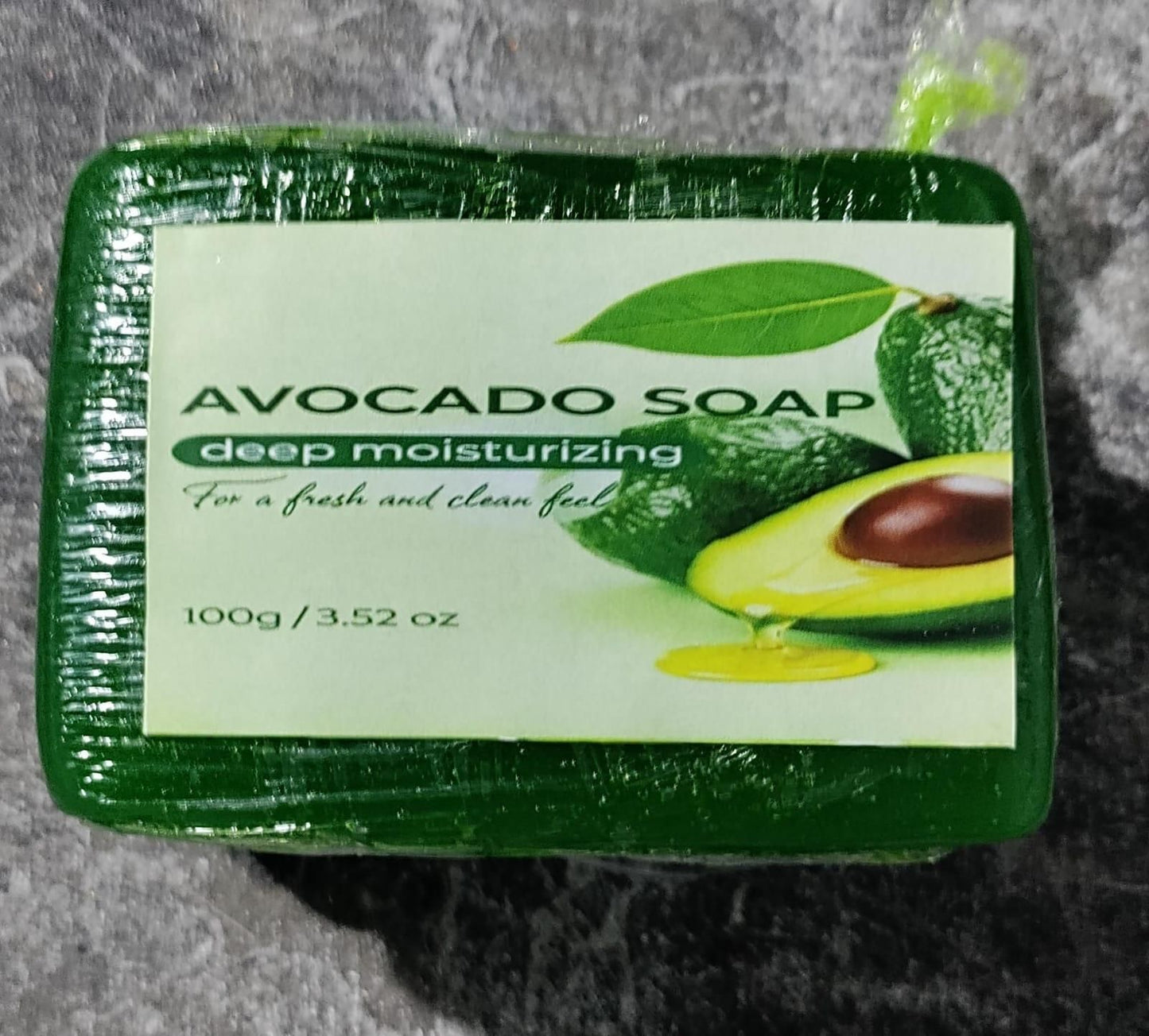Avocado Soap Bar with Avocado Extract (Pack of 1)