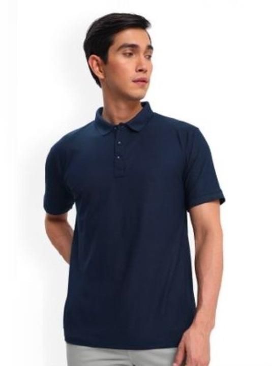 Men’s Poly Cotton Solid Polo T-Shirt – Regular Fit, Half Sleeves (Pack of 3, Assorted Colors)