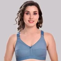 Women’s Full Coverage Non-Padded Bra – Comfortable Daily Wear Innerwear (Pack of 4, Assorted Colors)