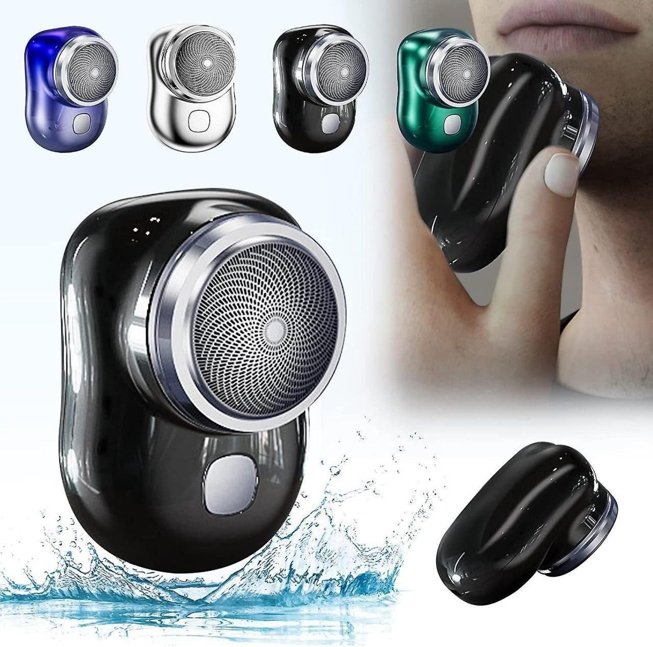 New Upgrade Mini Electric Razor – Portable Rechargeable Wet & Dry Shaver for Men