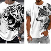 Men’s Waffle Knit Crew Neck T-Shirt – Textured Cotton Blend Regular Fit (Pack of 2)