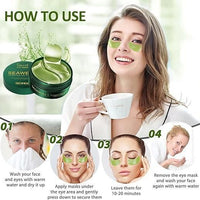 Seaweed Moisturizing Under Eye Patches – Hydrating & Dark Circle Care (100gm, Pack of 1)