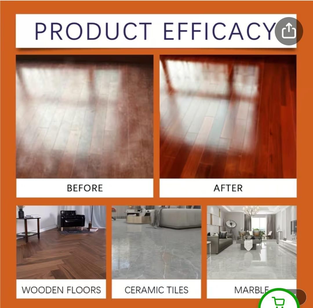 Floor Cleaning Solution 100 ml – Natural Charm Flower Scent, Safe & Refreshing (Pack of 2)