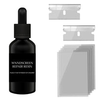 Windshield Repair Resin Kit – Car Glass Crack & Chip Repair Solution (Pack of 1)
