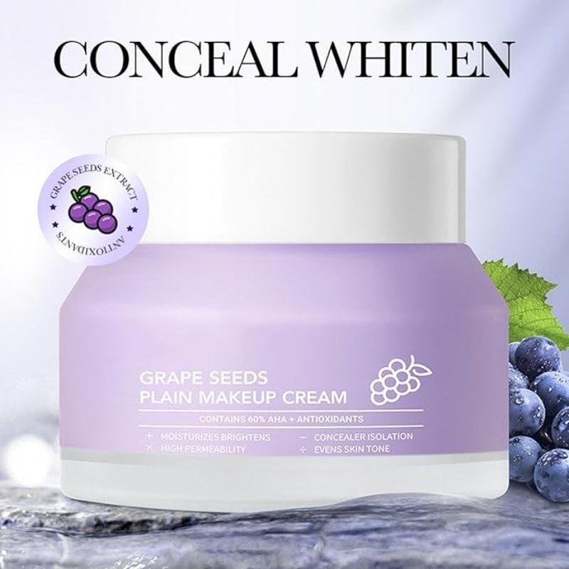 Grape Seed Tone-Up Cream 50gm – Brightening & Hydrating Face Cream with Niacinamide & Hyaluronic Acid (For Women)