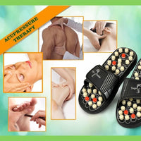 Acupressure & Magnetic Therapy Paduka Slippers – Foot Massager for Full Body Blood Circulation (Men & Women)