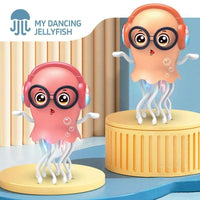 JellyFish Dance Toy – Colorful Moving Plastic Decorative Toy (Pack of 1, Assorted Colors)