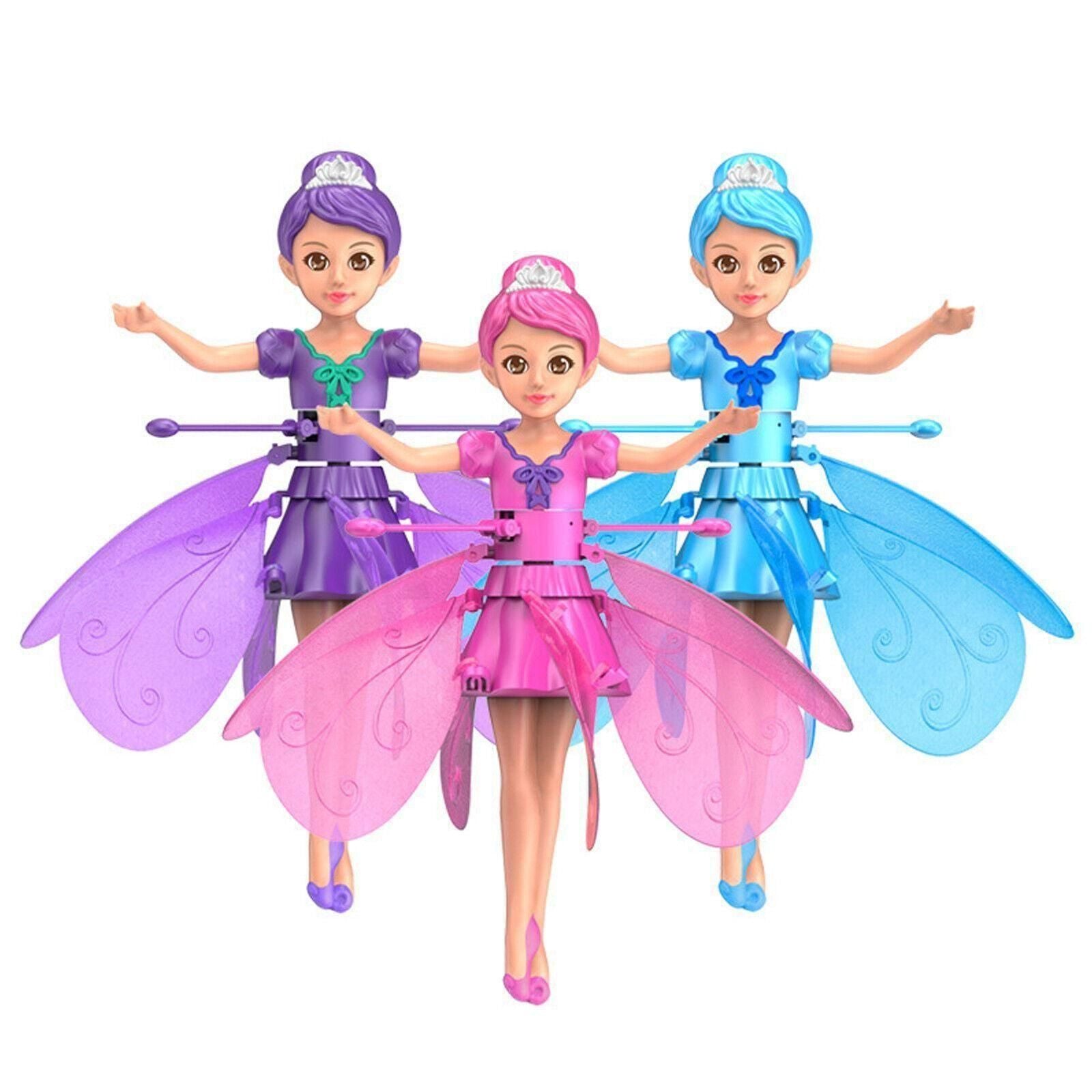 Magic Flying Fairy Princess Doll – Hand Sensor Hover Toy for Kids (Pack of 1)