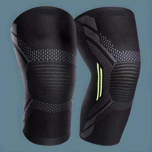 Knee Cap Compression Support for Gym, Running & Sports – Breathable Knee Brace (1 Pair)