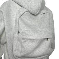 Men’s Solid Zip-Up Hoodie – Fleece Regular Fit Full Sleeve Hooded Sweatshirt (Grey)
