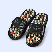 Acupressure & Magnetic Therapy Paduka Slippers – Foot Massager for Full Body Blood Circulation (Men & Women)