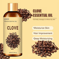 Clove Essential Oil for Facial Care & Aromatherapy – 100 ml Pure Steam Distilled Oil (Pack of 1)