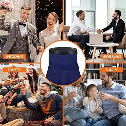 Men's Tummy Tucker Waist Slimming ShapewearMen’s Tummy Tucker Waist Slimming Shapewear – Cotton Blend Body Shaper (Pack of 1)