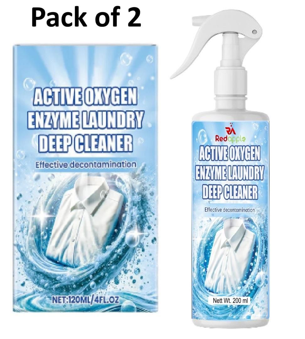 Multi-Purpose Fabric & Clothing Stain Cleaner – Laundry Stain Remover Spray 200 ml (Pack of 2)