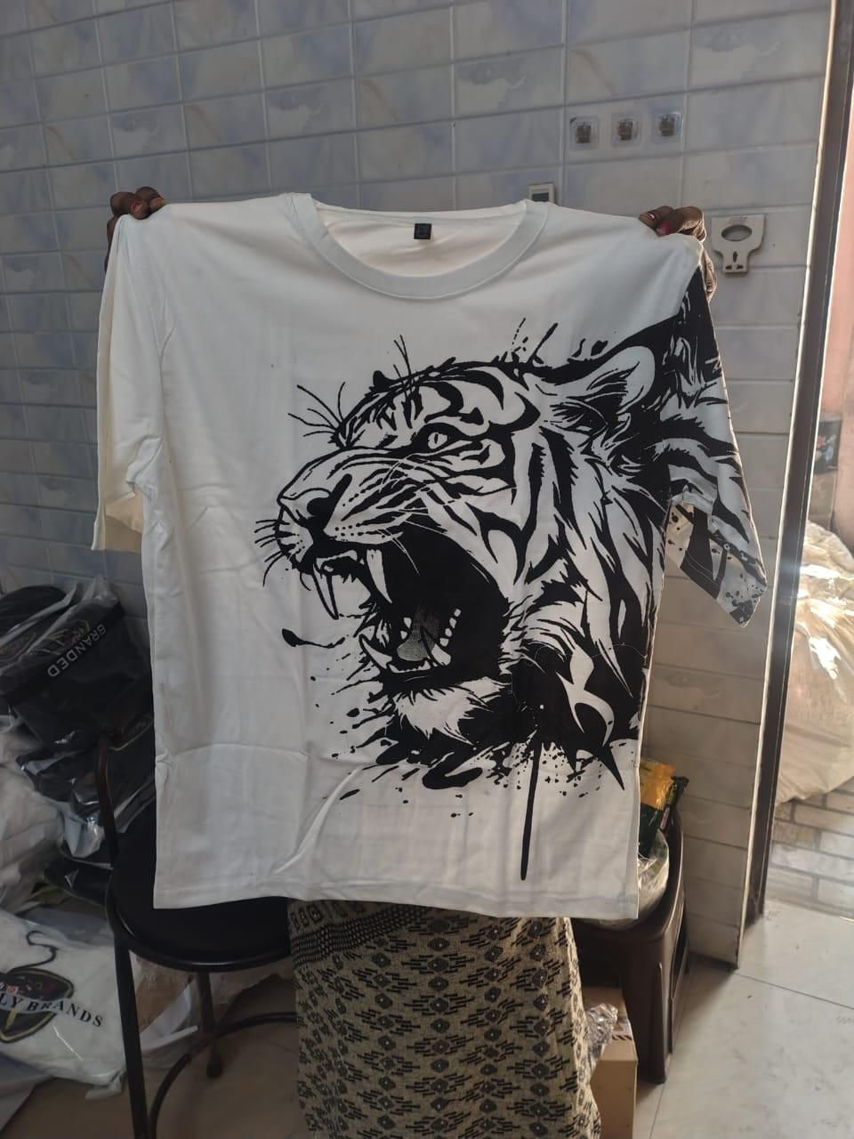 Men’s Waffle Knit Crew Neck T-Shirt – Textured Cotton Blend Regular Fit (Pack of 2)