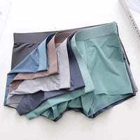 Men’s Ice Silk Briefs Boxers – Breathable & Stretchable Innerwear (Pack of 3, Multicolor)