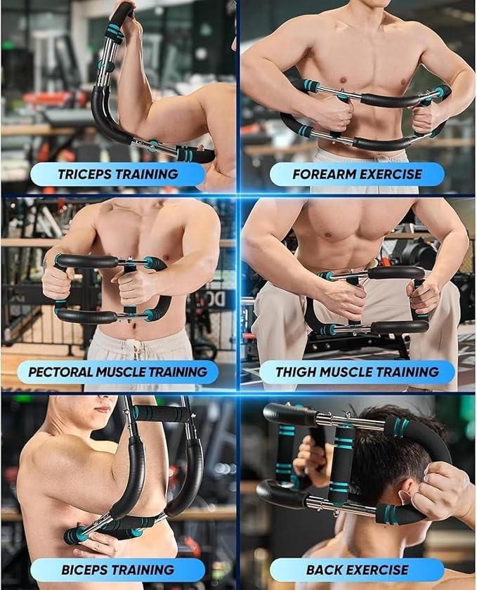 Adjustable Chest Workout Equipment – Heavy Duty Spring Chest Expander for Muscle & Strength Training (Pack of 1)