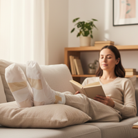 Exfoliating Foot Mask for Soft & Smooth Feet – Moisturizing Foot Peeling Mask for Pedicure & Dead Skin Removal (Pack of 1)